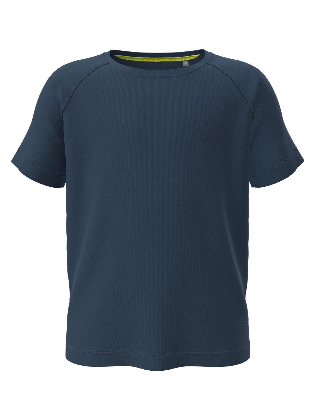 Camiseta raglán de malla para niños - NAV - Azul marino