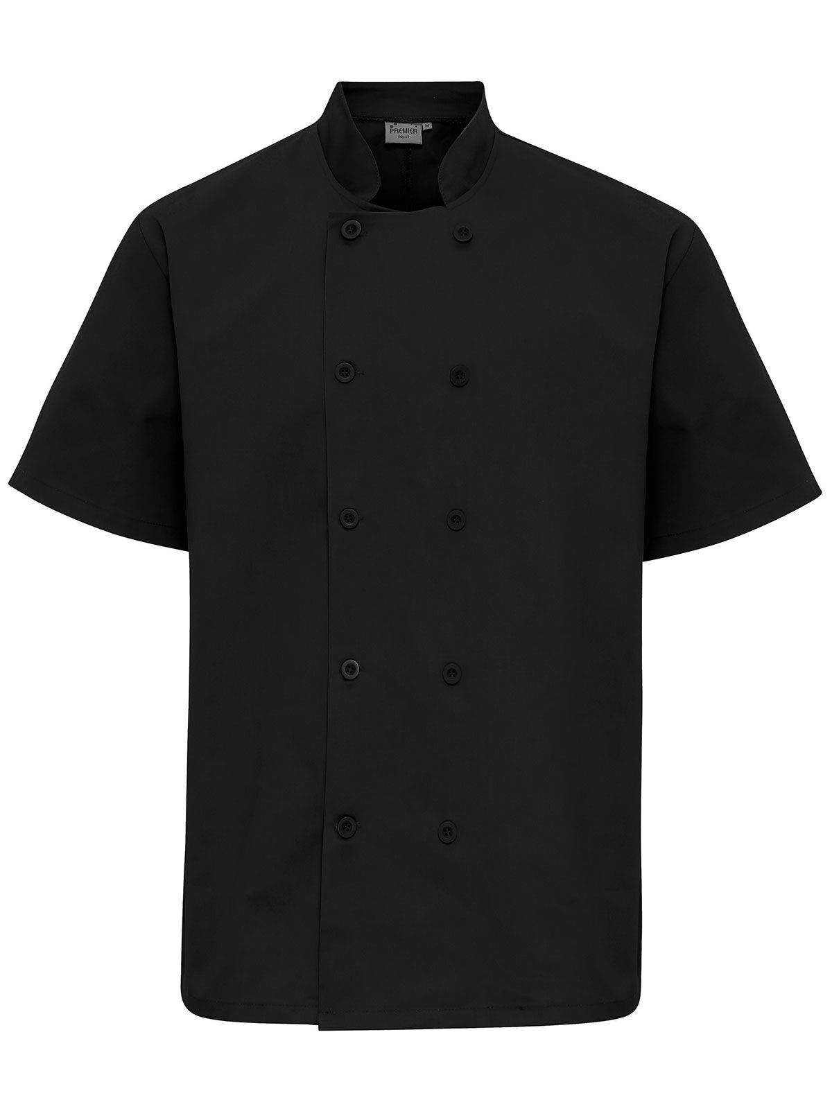 Chaqueta de chef de manga corta - BLAC - Negro