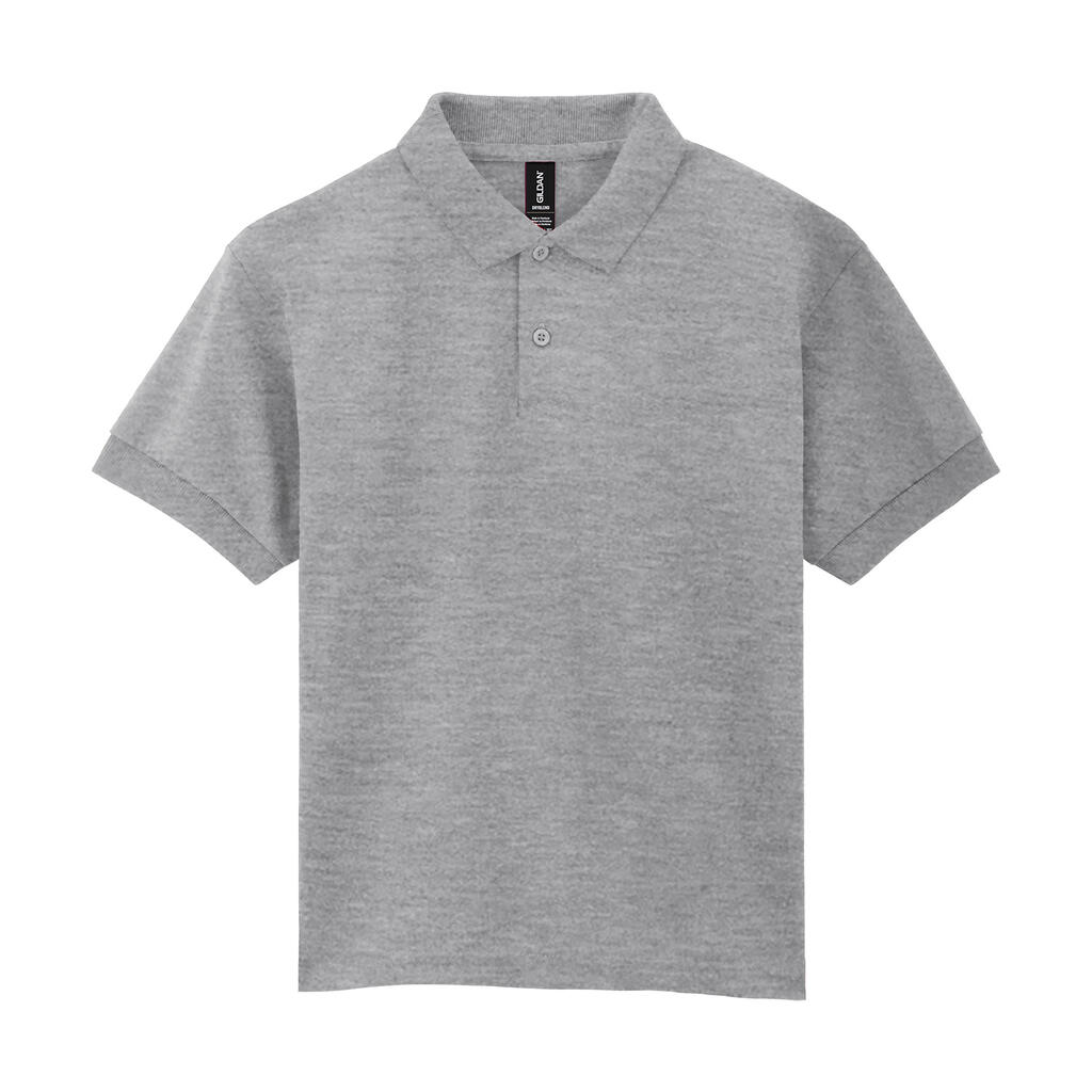 Polo DryBlend® para jóvenes - 295 - Gris deportivo