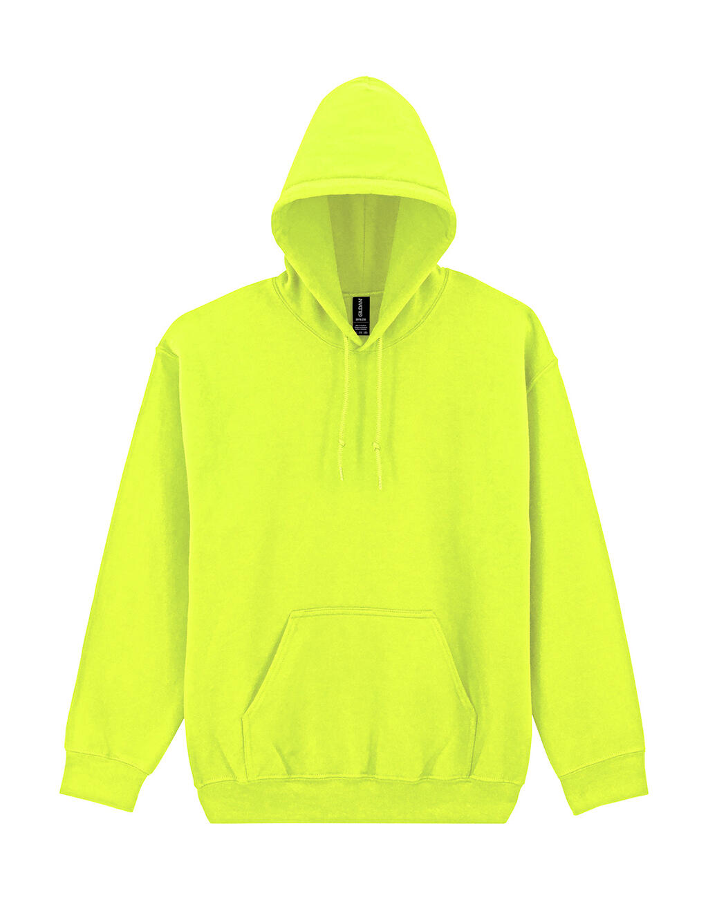 Sudadera con capucha DryBlend - Verde de seguridad