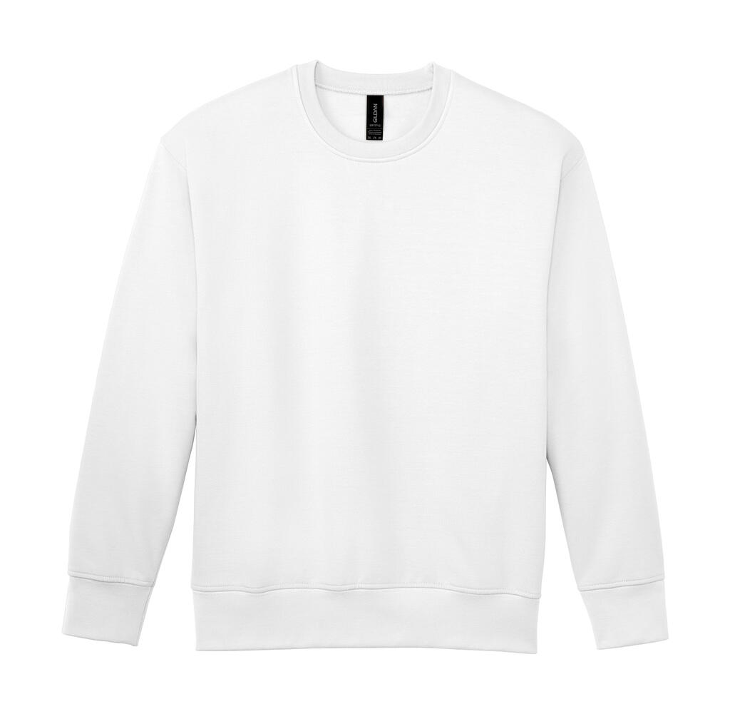 Sudadera de cuello redondo para adulto Softstyle® de felpa de peso medio - 30 - Blanco