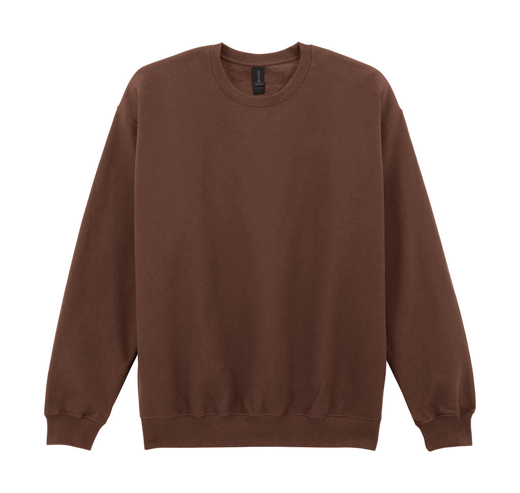 Sudadera de cuello redondo para adulto Softstyle® de felpa de peso medio - 1DG - Cacao