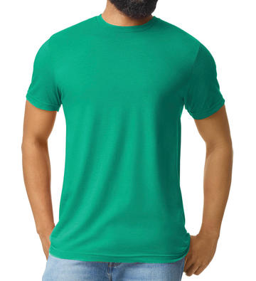 Camiseta Softstyle CVC para adultos - Niebla Kelly