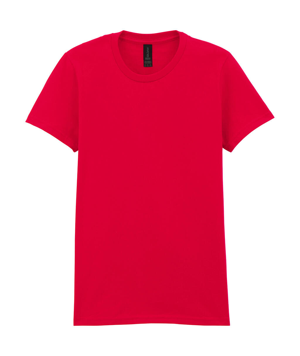 Camiseta Softstyle® de peso medio para mujer - Rojo