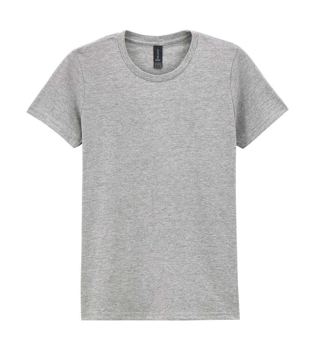 Camiseta Softstyle® de peso medio para mujer - 295 - Gris deportivo