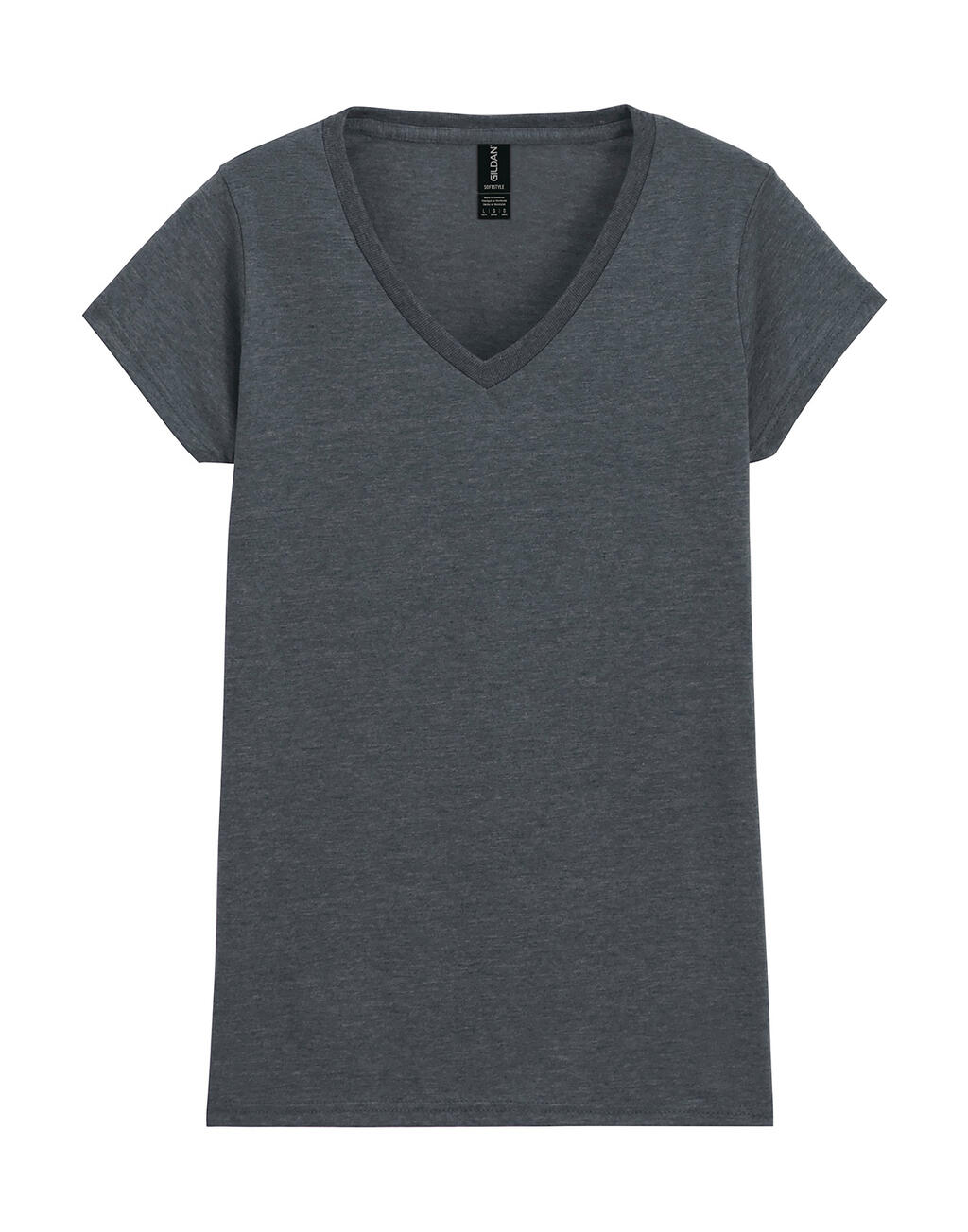 Camiseta de cuello en V para mujer Softstyle® - Brezo oscuro