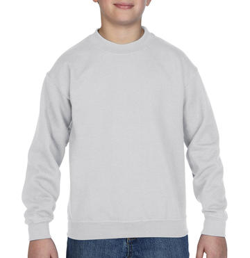Sudadera juvenil de cuello redondo Heavy Blend™ - Blanco