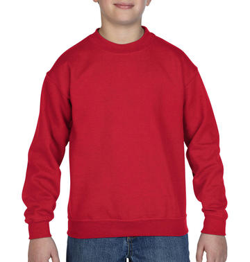 Sudadera juvenil de cuello redondo Heavy Blend™ - Rojo