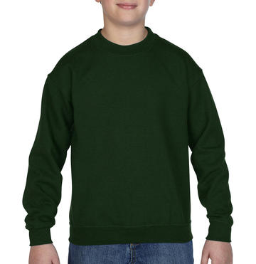 Sudadera juvenil de cuello redondo Heavy Blend™ - Verde bosque