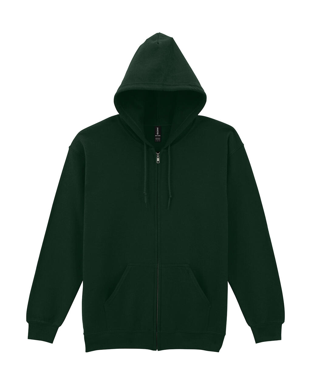 Sudadera con capucha y cremallera completa para adulto Heavy Blend™ - Verde bosque