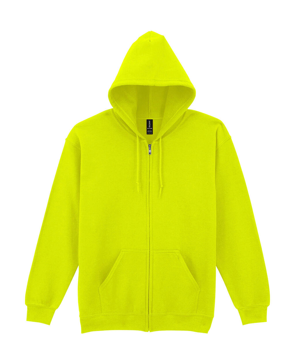 Sudadera con capucha y cremallera completa para adulto Heavy Blend™ - Verde de seguridad