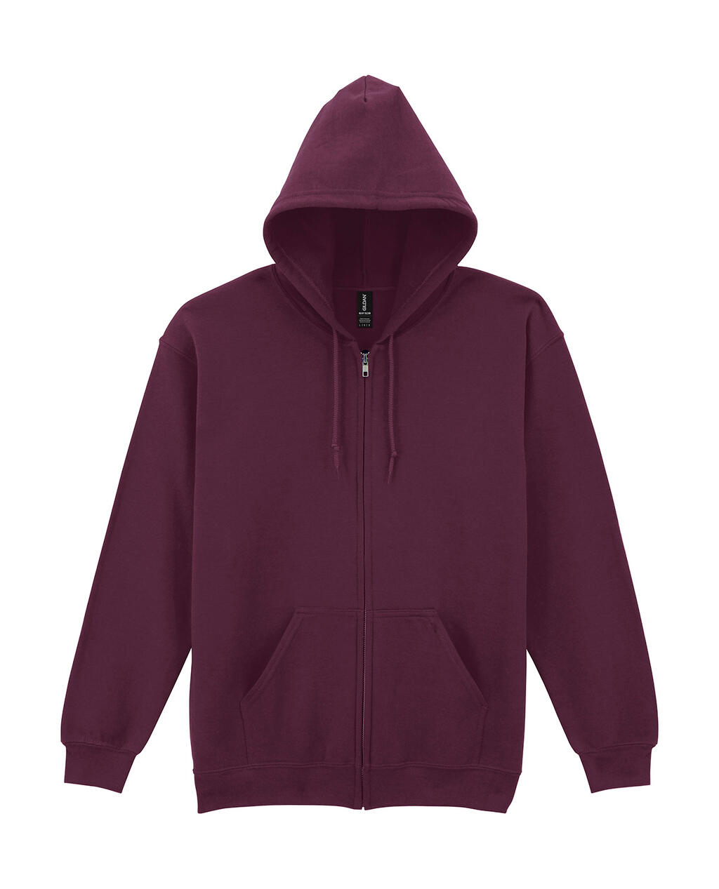 Sudadera con capucha y cremallera completa para adulto Heavy Blend™ - 445 - Granate