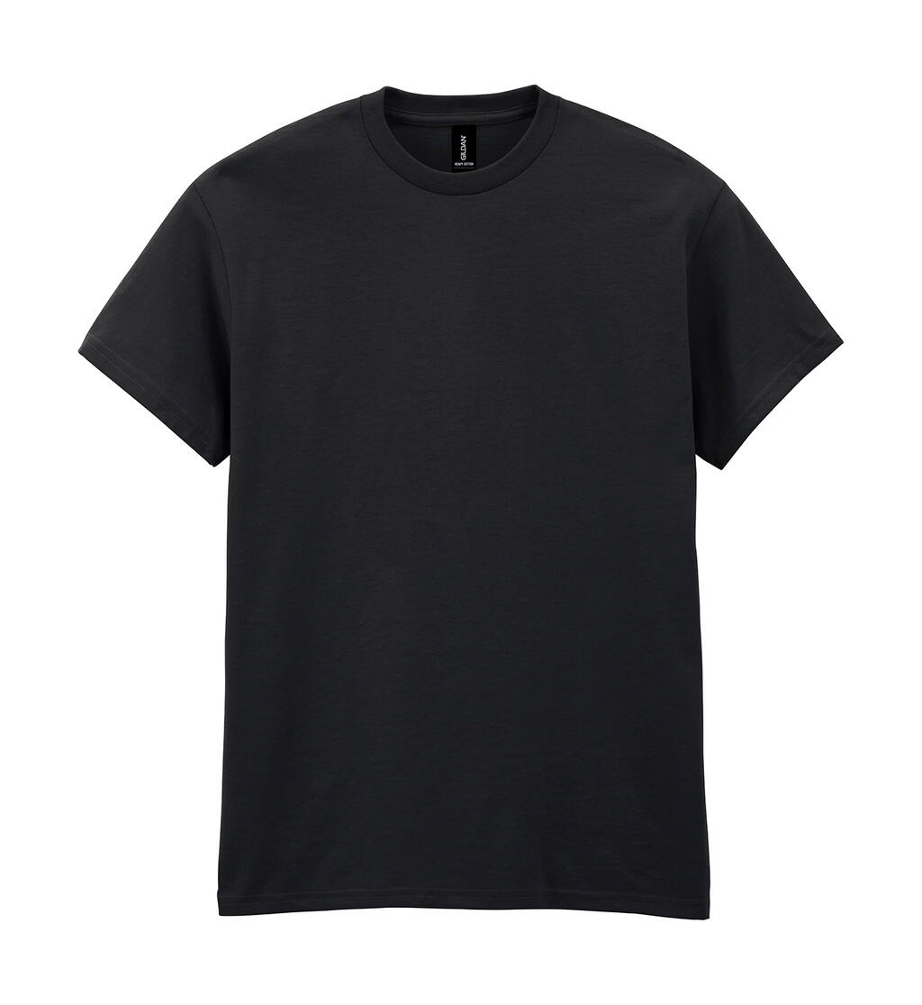 Camiseta de algodón grueso para adultos - Negro