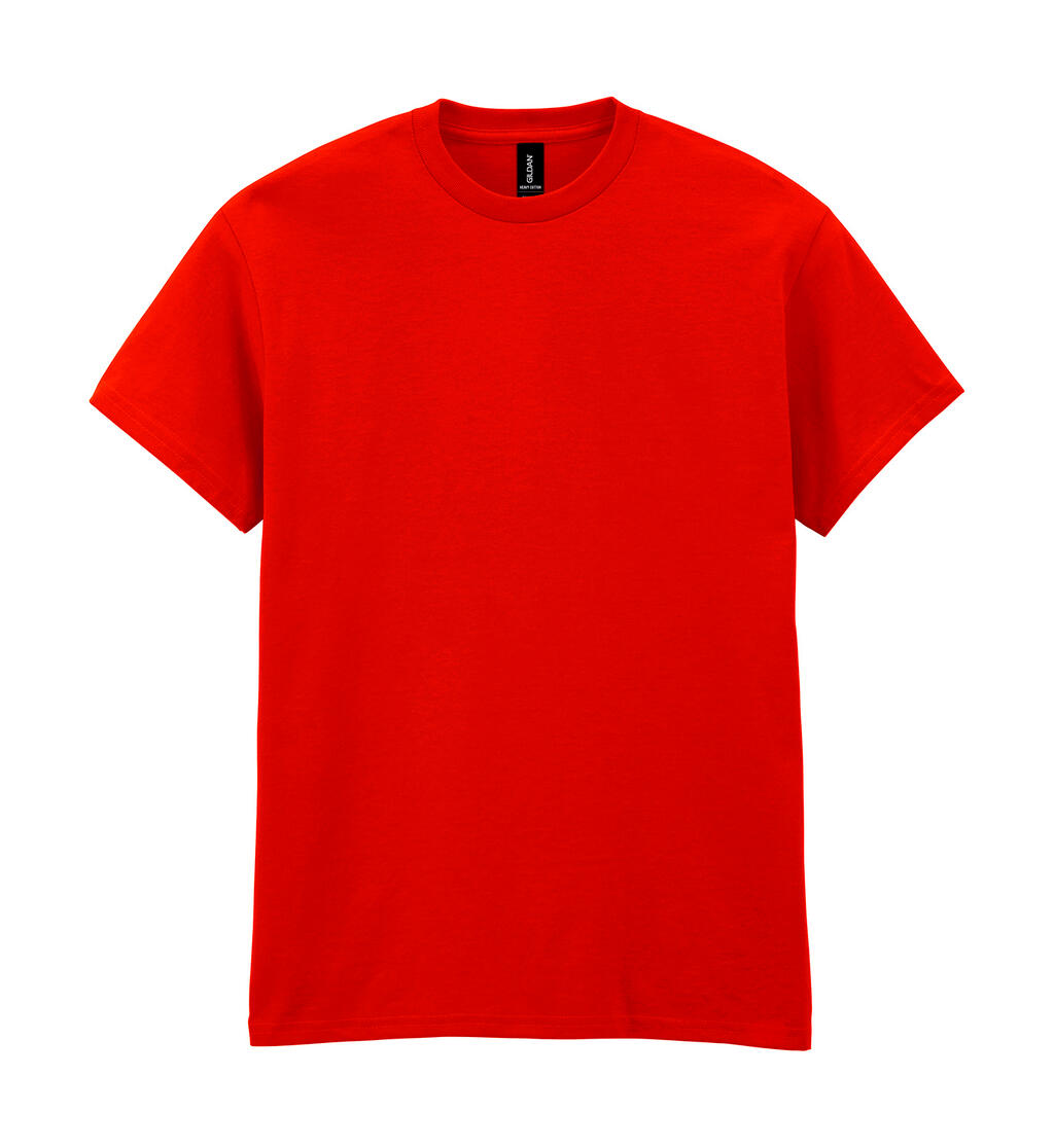 Camiseta de algodón grueso para adultos - Rojo