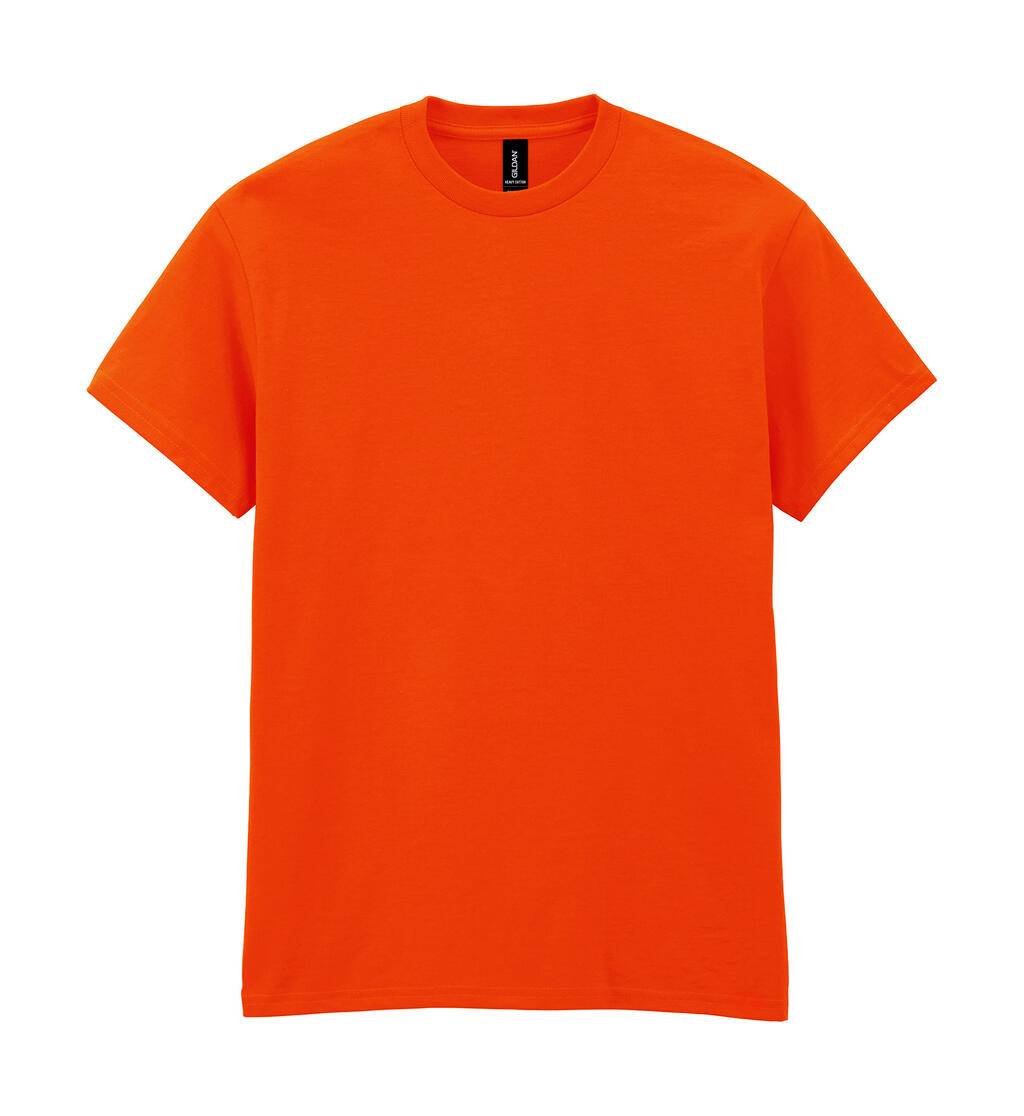 Camiseta de algodón grueso para adultos - Naranja