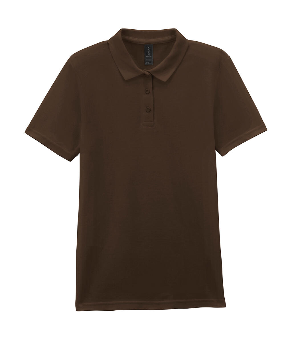 Polo de piqué Softstyle® para adultos - Chocolate oscuro