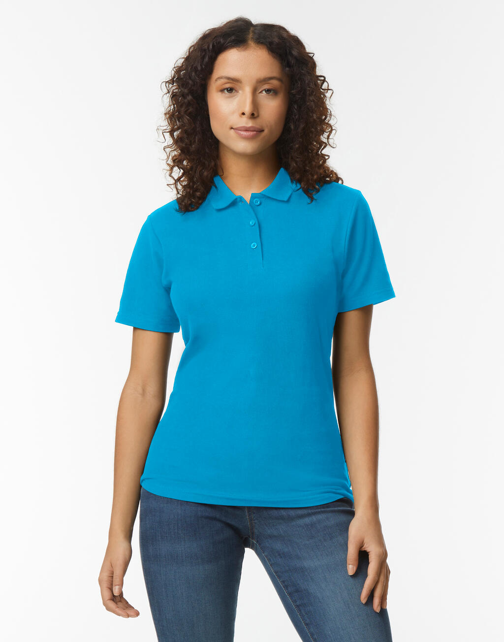Polo de piqué Softstyle® para mujer